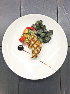 Grilled Swordfish with Vegetable Caponata – Recipes for Club + Resort Chef