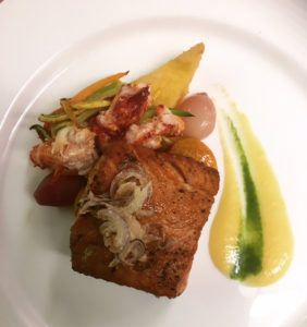 Sous Vide Salmon with Bittersweet Meyer Lemon Sauce – Recipes for Club + Resort Chef