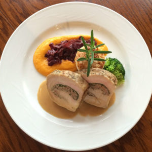 Pork Loin Stuffed with Spinach and Mission Figs – Recipes for Club + Resort Chef