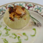 Stuffed Sweet Onion with Soubise