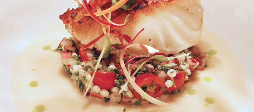 Coriander-Seared Chilean Sea Bass