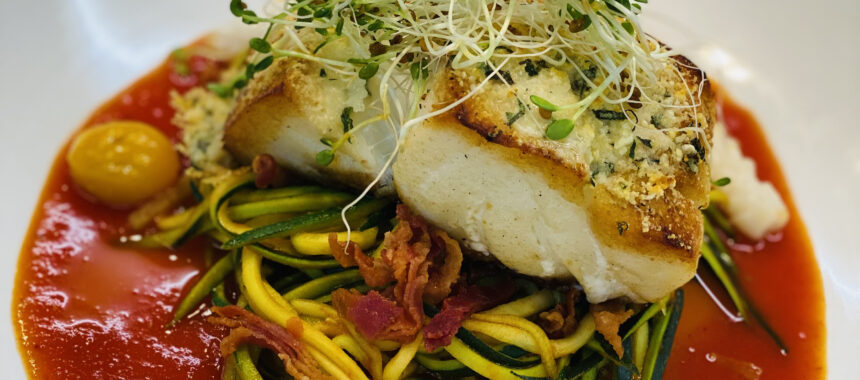 Herb and Parmesan-Crusted Cod