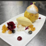 Tropical Mousse With Mandarin Orange Ice Cream