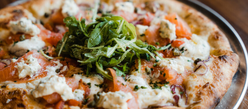 Smoked Salmon Pizza