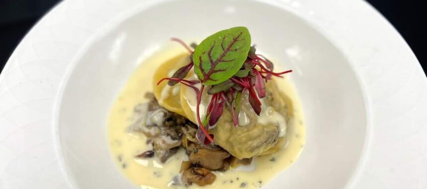 Wild Mushroom and Chevre Raviolini