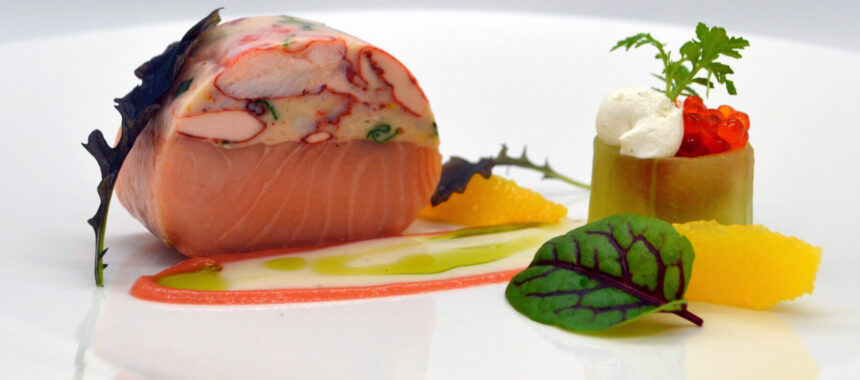 Lobster-Salmon Roulade