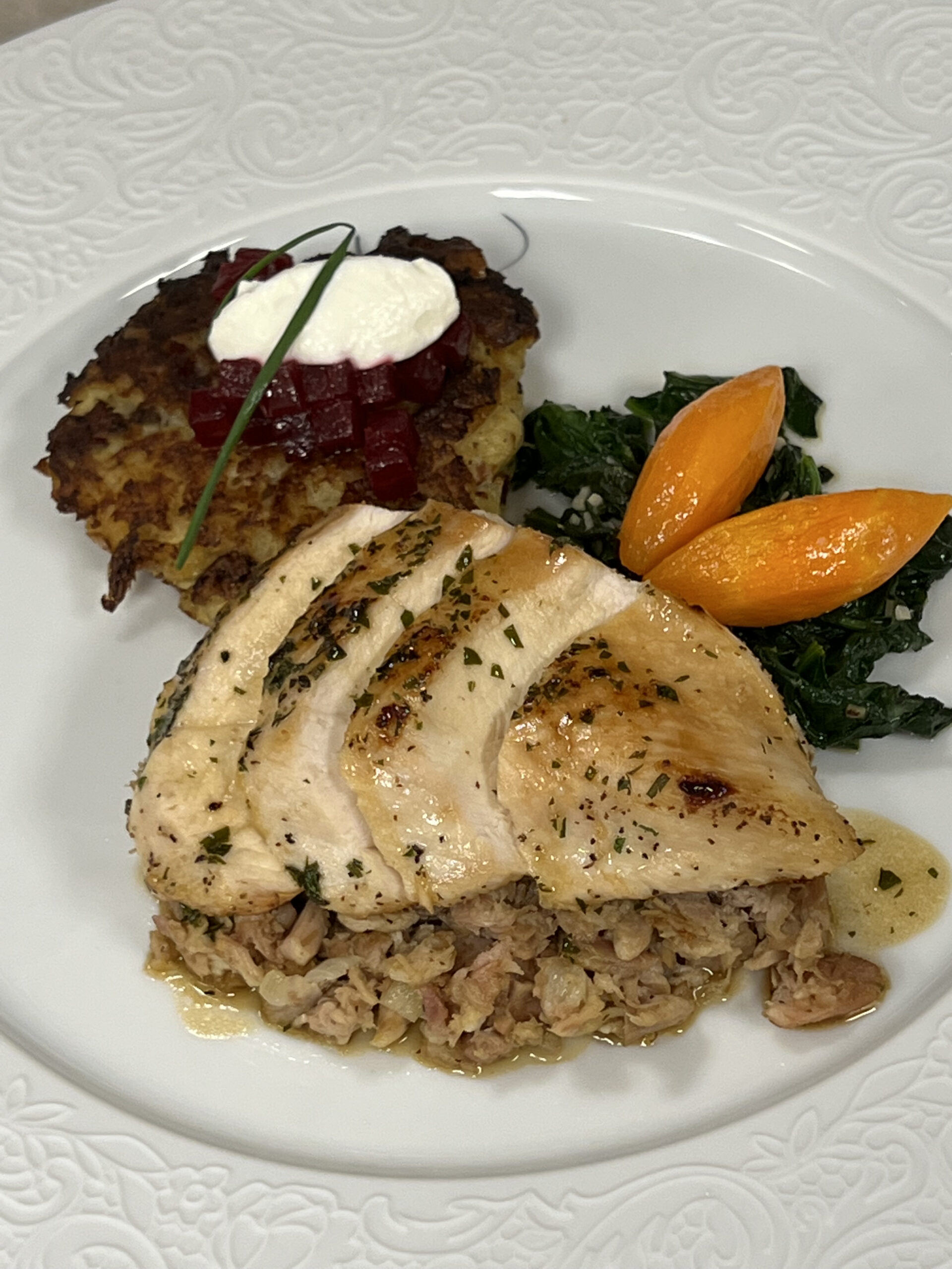 Pan-Seared Chicken Breast and Braised Chicken Legs – Recipes for Club ...