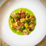 Potato Gnocchi with Spring Pea Purée
