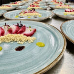 Beet-Cured Chilean Sea Bass Crudo