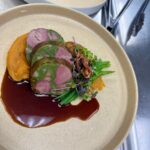 Wild Boar Tenderloin with Country Ham Mousse